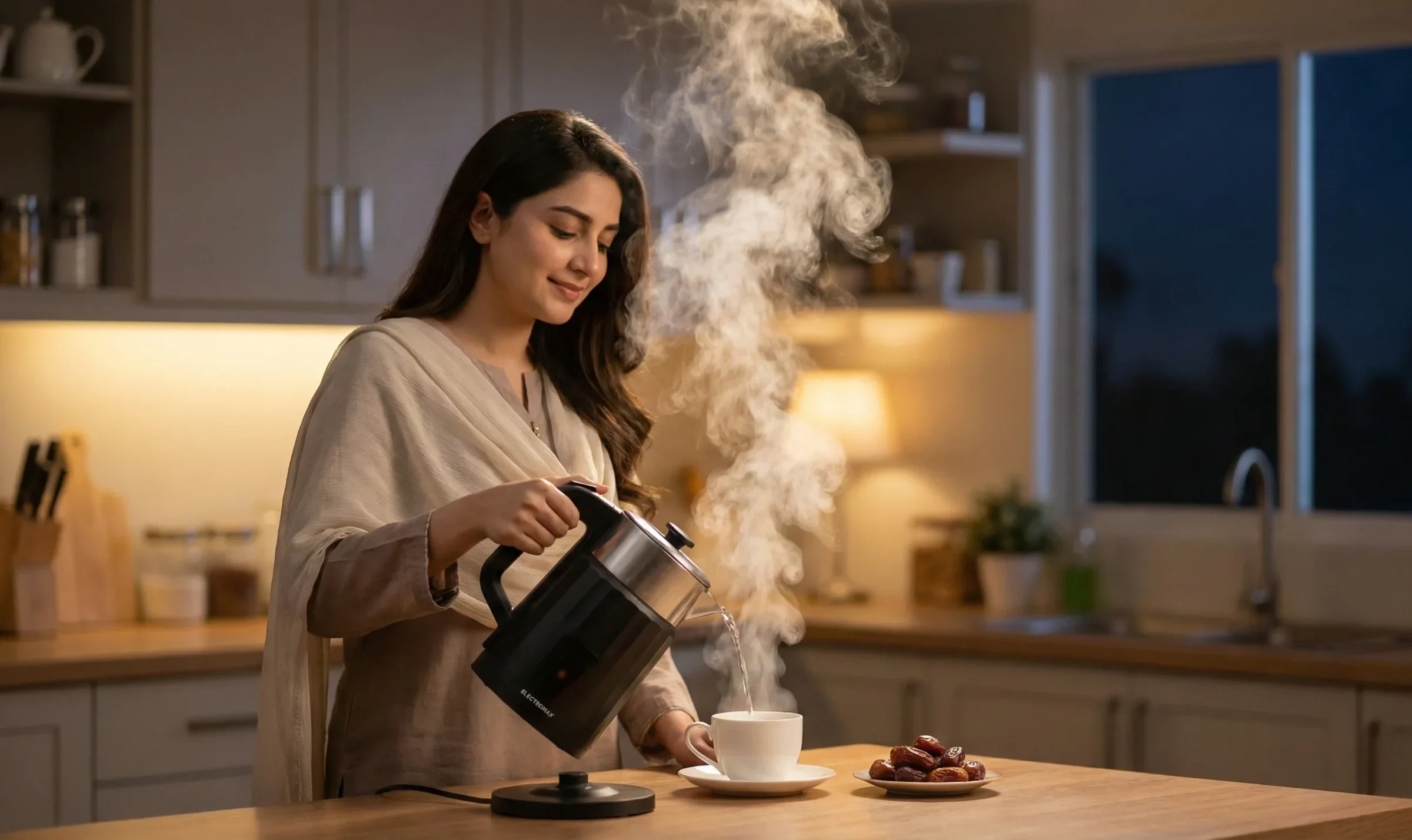 Kettle for Ramadan: Fast Tea, Coffee & Hot Water Convenience (Sehri + Iftar Routine)